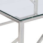Salontafel Roestvrijstaal En Gehard Kleurig