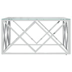 Salontafel 80X80X40 Cm Roestvrij Staal En