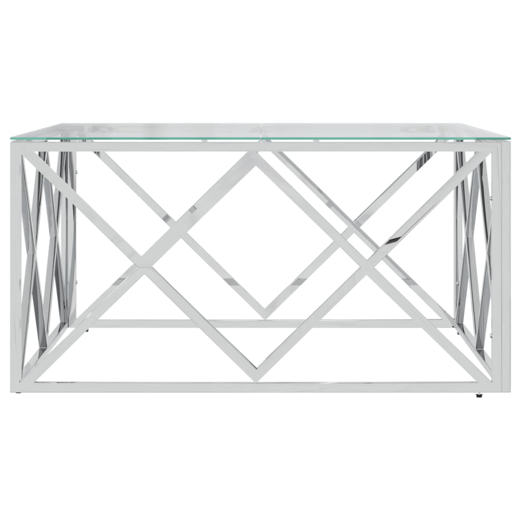 Salontafel 80X80X40 Cm Roestvrij Staal En