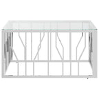 Salontafel 80X80X40 Cm Roestvrij Staal En
