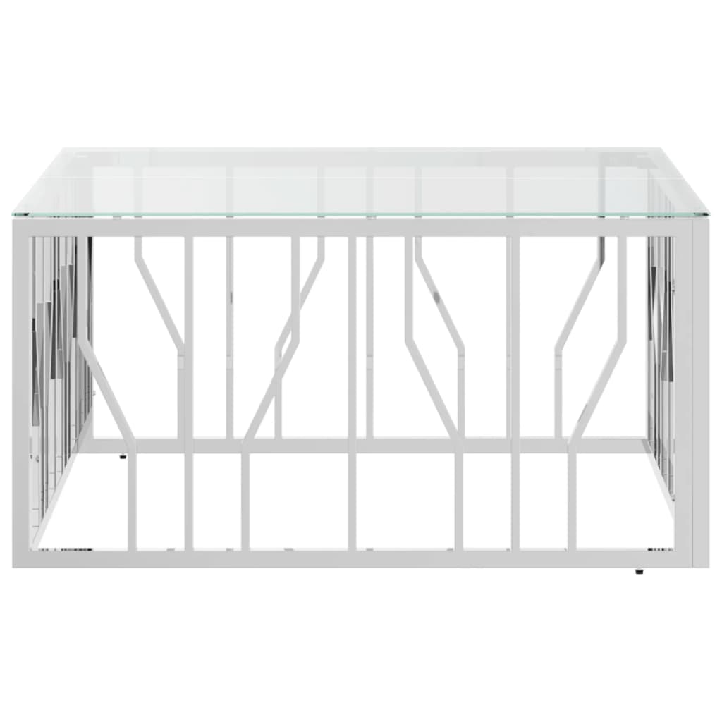 Salontafel 80X80X40 Cm Roestvrij Staal En
