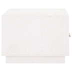 Salontafel 80X50X35 Cm Massief Grenenhout