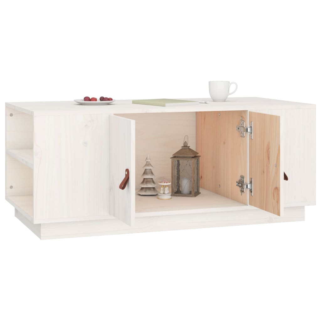 Salontafel 100X50X41 Cm Massief Grenenhout