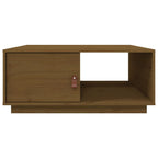 Salontafel 80X50X35,5 Cm Massief Grenenhout