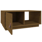 Salontafel 80X50X35,5 Cm Massief Grenenhout