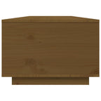 Salontafel 80X50X35,5 Cm Massief Grenenhout