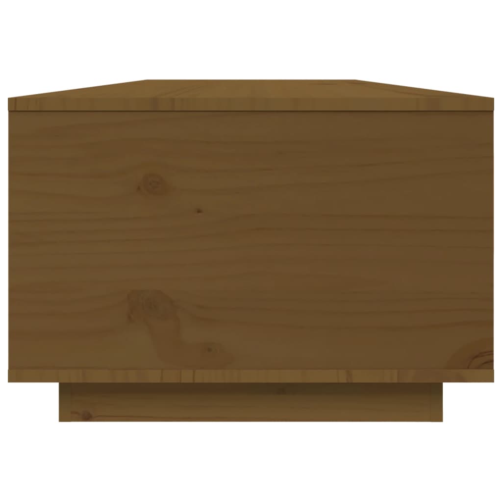 Salontafel 80X50X35,5 Cm Massief Grenenhout