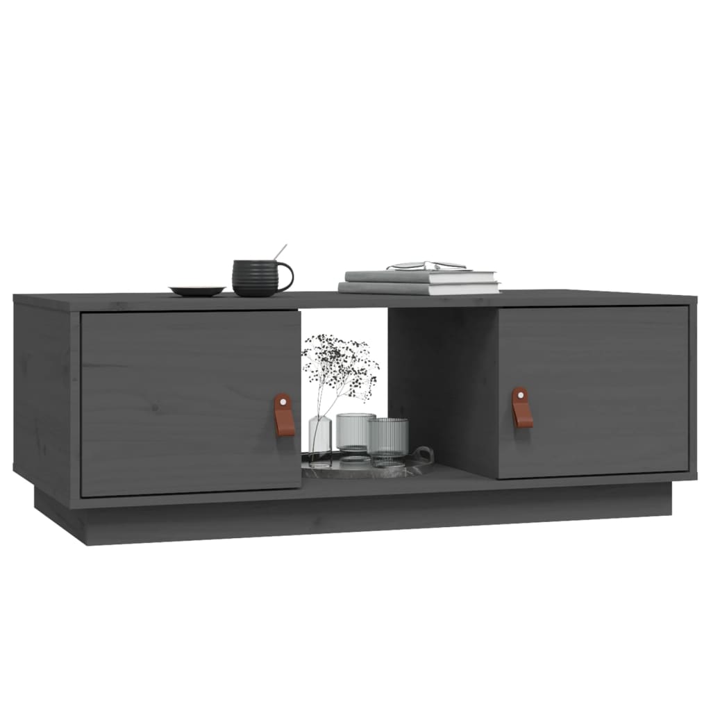 Salontafel 100X50X35 Cm Massief Grenenhout
