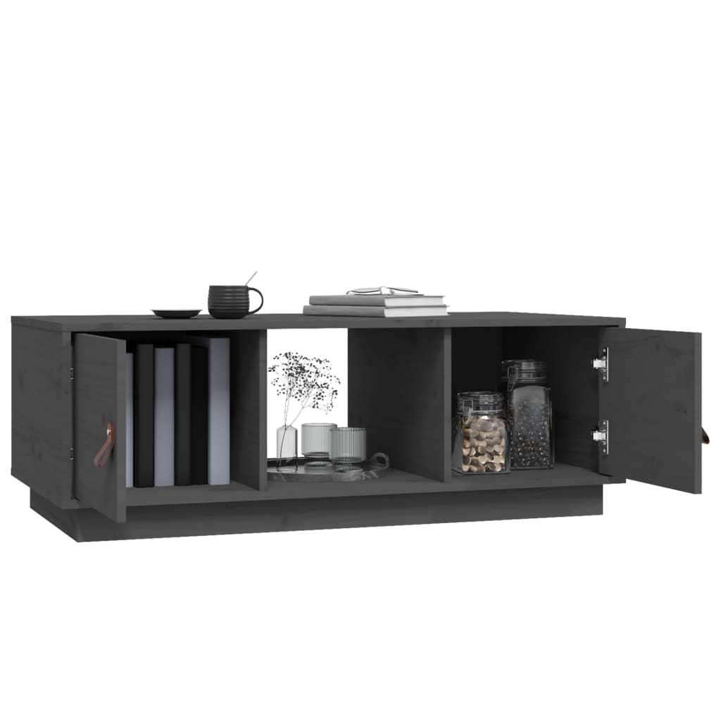 Salontafel 100X50X35 Cm Massief Grenenhout