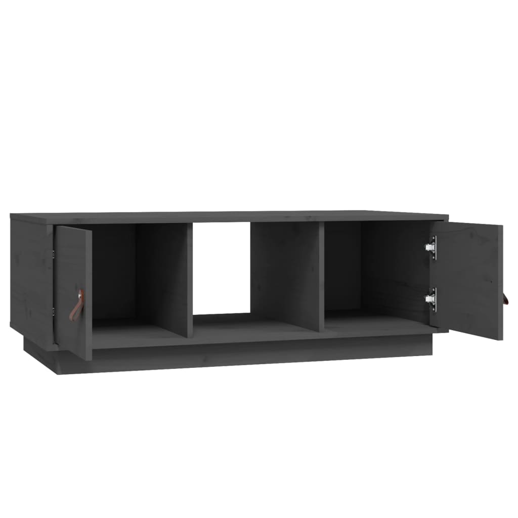 Salontafel 100X50X35 Cm Massief Grenenhout