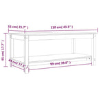 Salontafel Massief Grenenhout