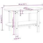 Salontafel Massief Grenenhout