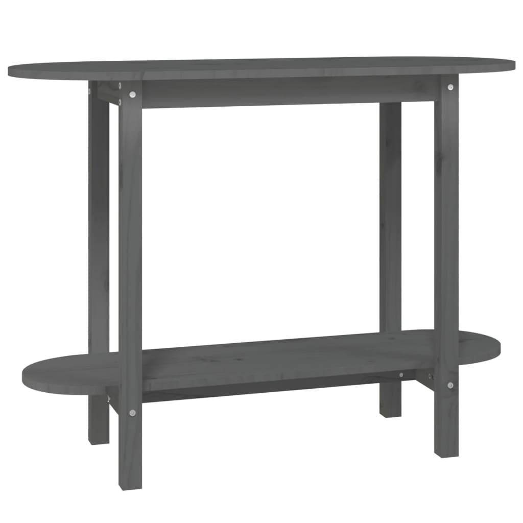 Wandtafel 110X40X80 Cm Massief Grenenhout