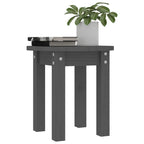 Salontafel Ø 35X35 Cm Massief Grenenhout