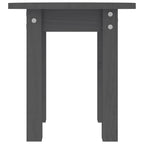 Salontafel Ø 35X35 Cm Massief Grenenhout