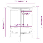 Salontafel Massief Grenenhout
