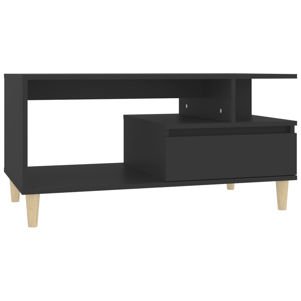 Salontafel 90X49X45 Cm Bewerkt Hout
