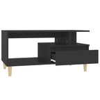 Salontafel 90X49X45 Cm Bewerkt Hout