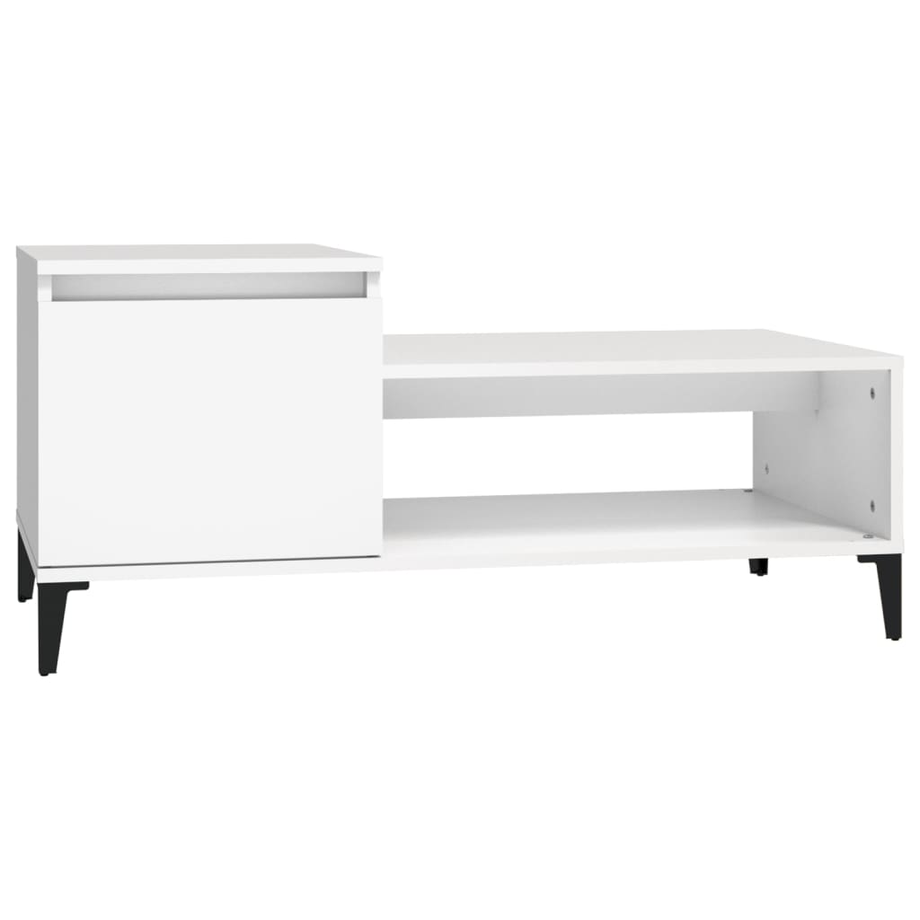 Salontafel 100X50X45 Cm Bewerkt Hout