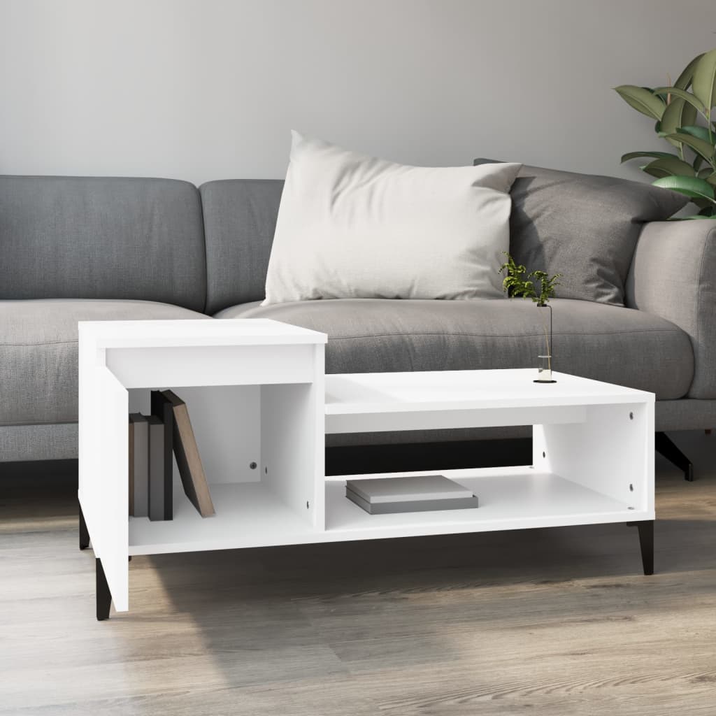 Salontafel 100X50X45 Cm Bewerkt Hout