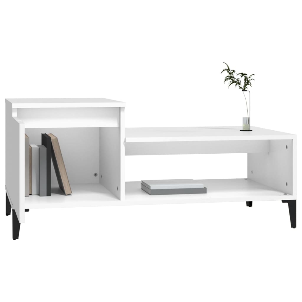 Salontafel 100X50X45 Cm Bewerkt Hout