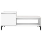 Salontafel 100X50X45 Cm Bewerkt Hout
