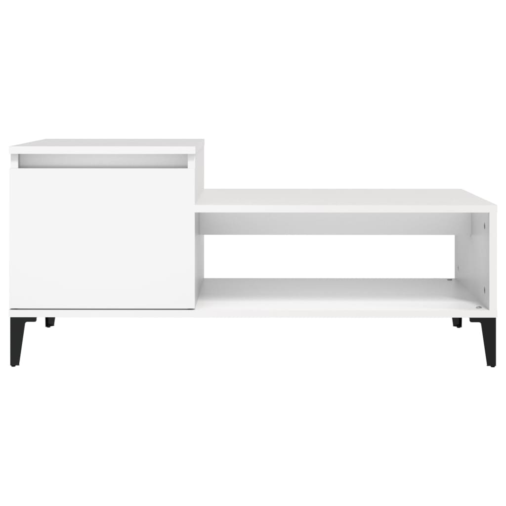 Salontafel 100X50X45 Cm Bewerkt Hout