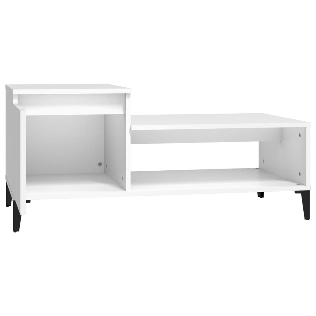 Salontafel 100X50X45 Cm Bewerkt Hout