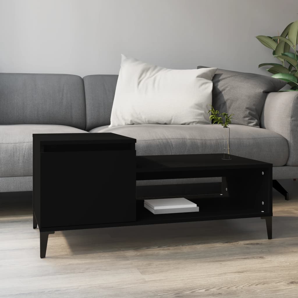 Salontafel 100X50X45 Cm Bewerkt Hout