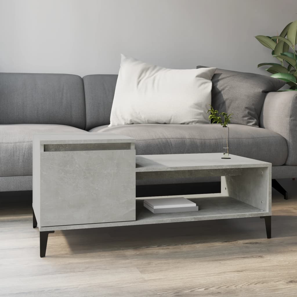Salontafel 100X50X45 Cm Bewerkt Hout