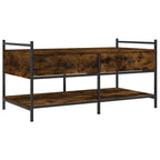 Salontafel 99X50X50 Cm Bewerkt Hout Kleurig