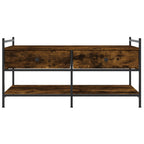 Salontafel 99X50X50 Cm Bewerkt Hout Kleurig