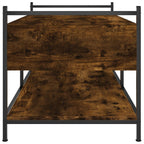 Salontafel 99X50X50 Cm Bewerkt Hout Kleurig