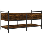 Salontafel 99X50X50 Cm Bewerkt Hout Kleurig