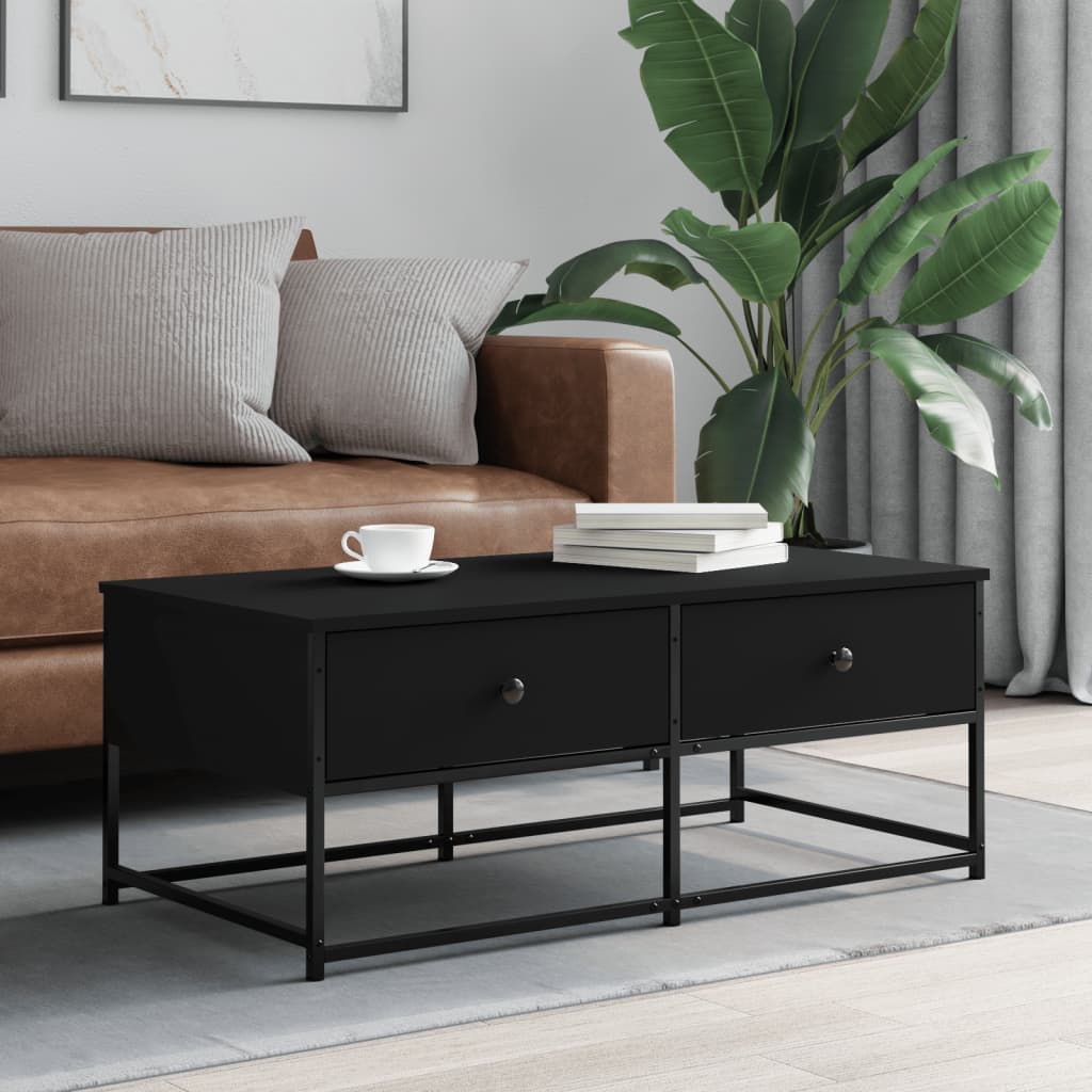 Salontafel 100X51X40 Cm Bewerkt Hout Kleurig