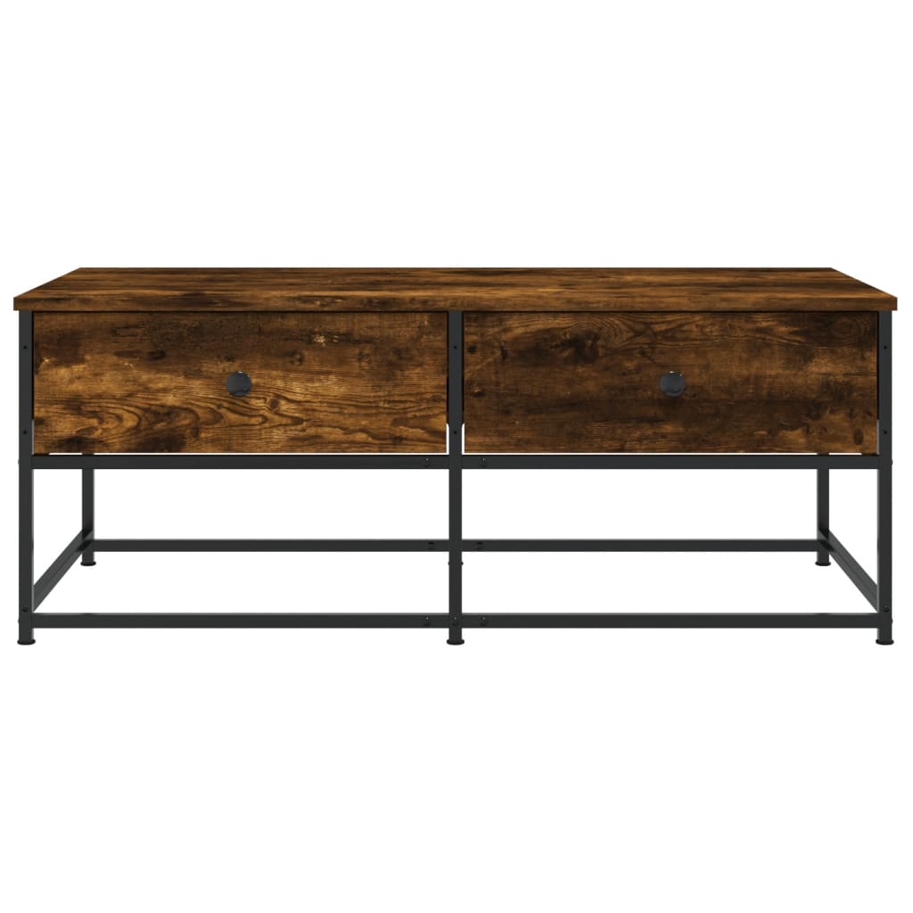 Salontafel 100X51X40 Cm Bewerkt Hout Kleurig