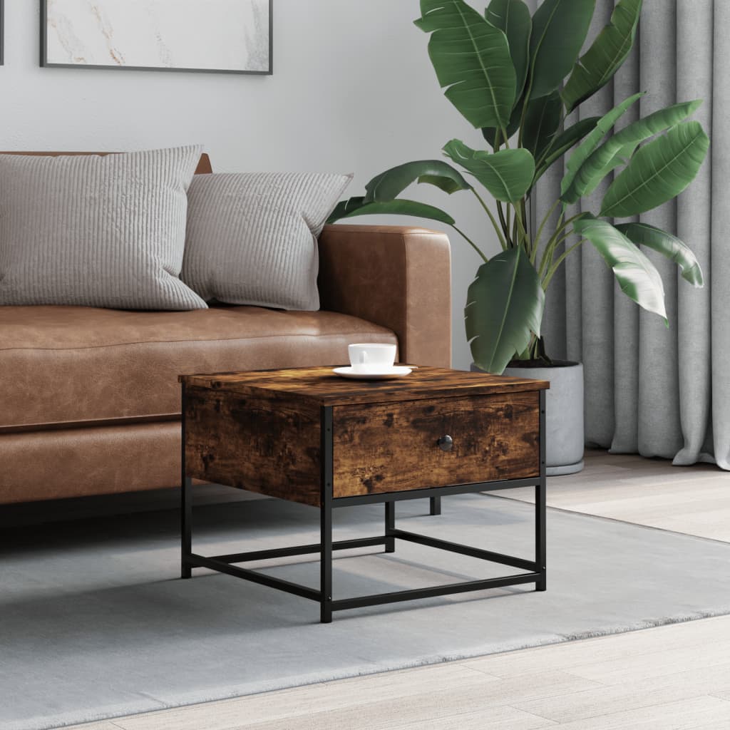 Salontafel 100X51X40 Cm Bewerkt Hout Kleurig
