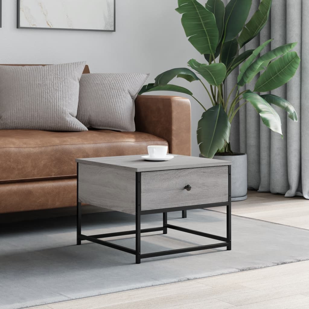 Salontafel 100X51X40 Cm Bewerkt Hout Kleurig