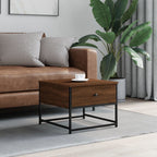 Salontafel 100X51X40 Cm Bewerkt Hout Kleurig