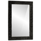 Badkamerspiegel 50X70X2,5 Cm Massief Acaciahout En Glas