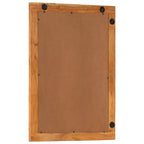 Badkamerspiegel 50X70X2,5 Cm Massief Acaciahout En Glas