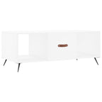 Salontafel 102X50X40 Cm Bewerkt Hout