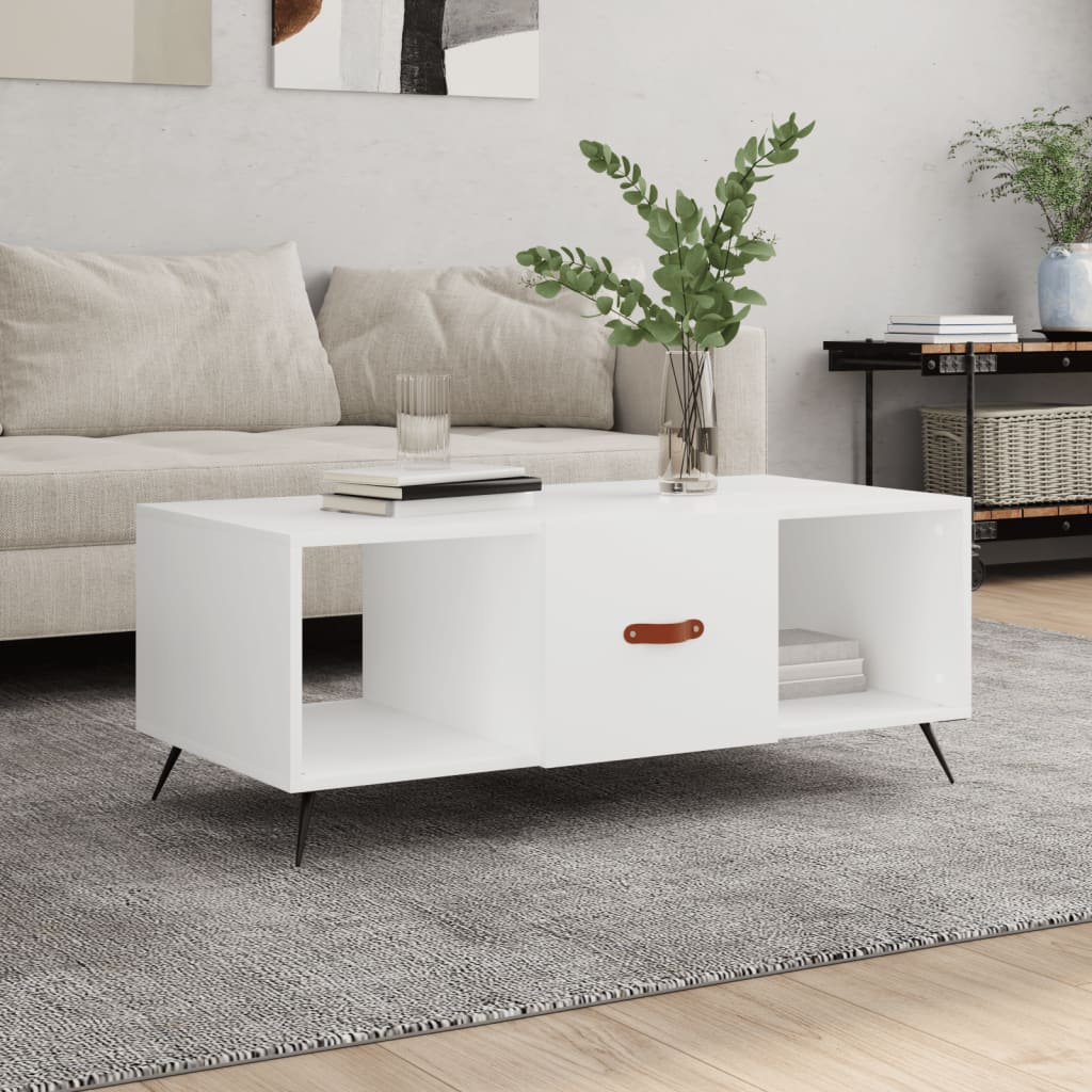 Salontafel 102X50X40 Cm Bewerkt Hout