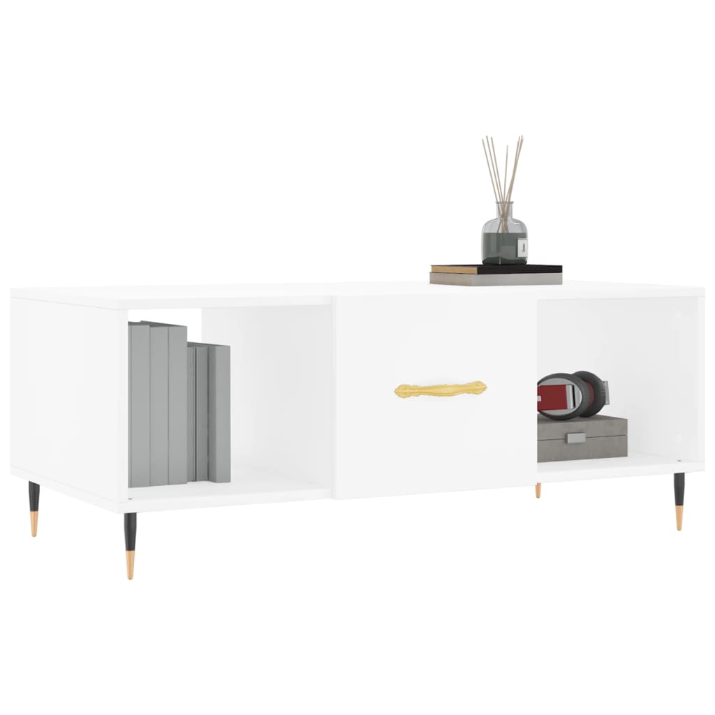 Salontafel 102X50X40 Cm Bewerkt Hout