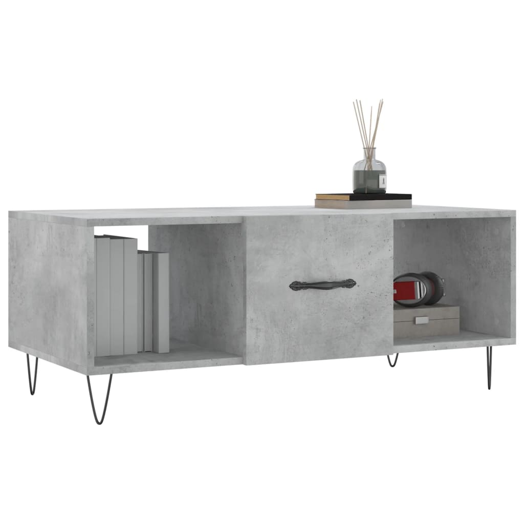 Salontafel 102X50X40 Cm Bewerkt Hout