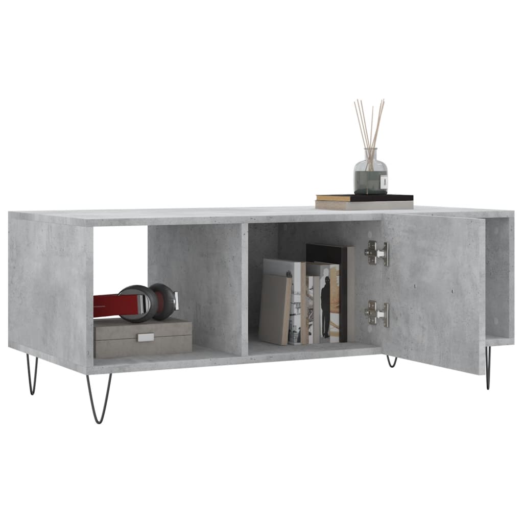 Salontafel 102X50X40 Cm Bewerkt Hout