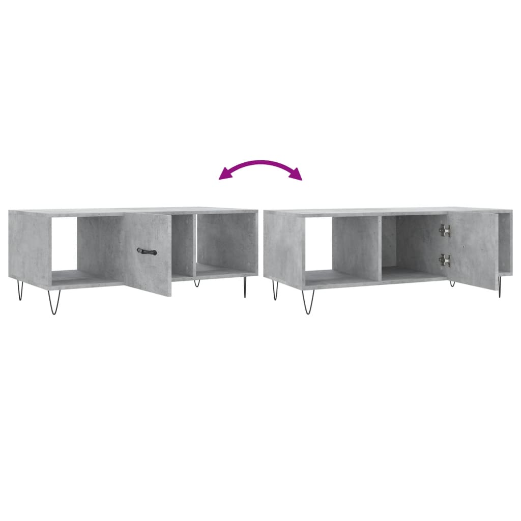 Salontafel 102X50X40 Cm Bewerkt Hout
