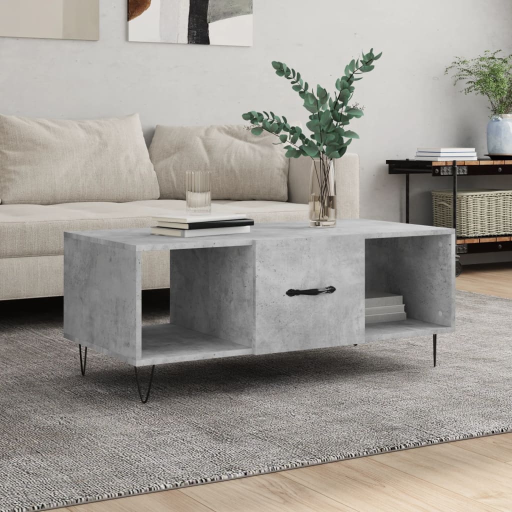Salontafel 102X50X40 Cm Bewerkt Hout