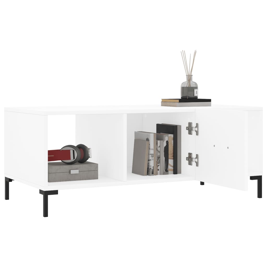 Salontafel 102X50X40 Cm Bewerkt Hout