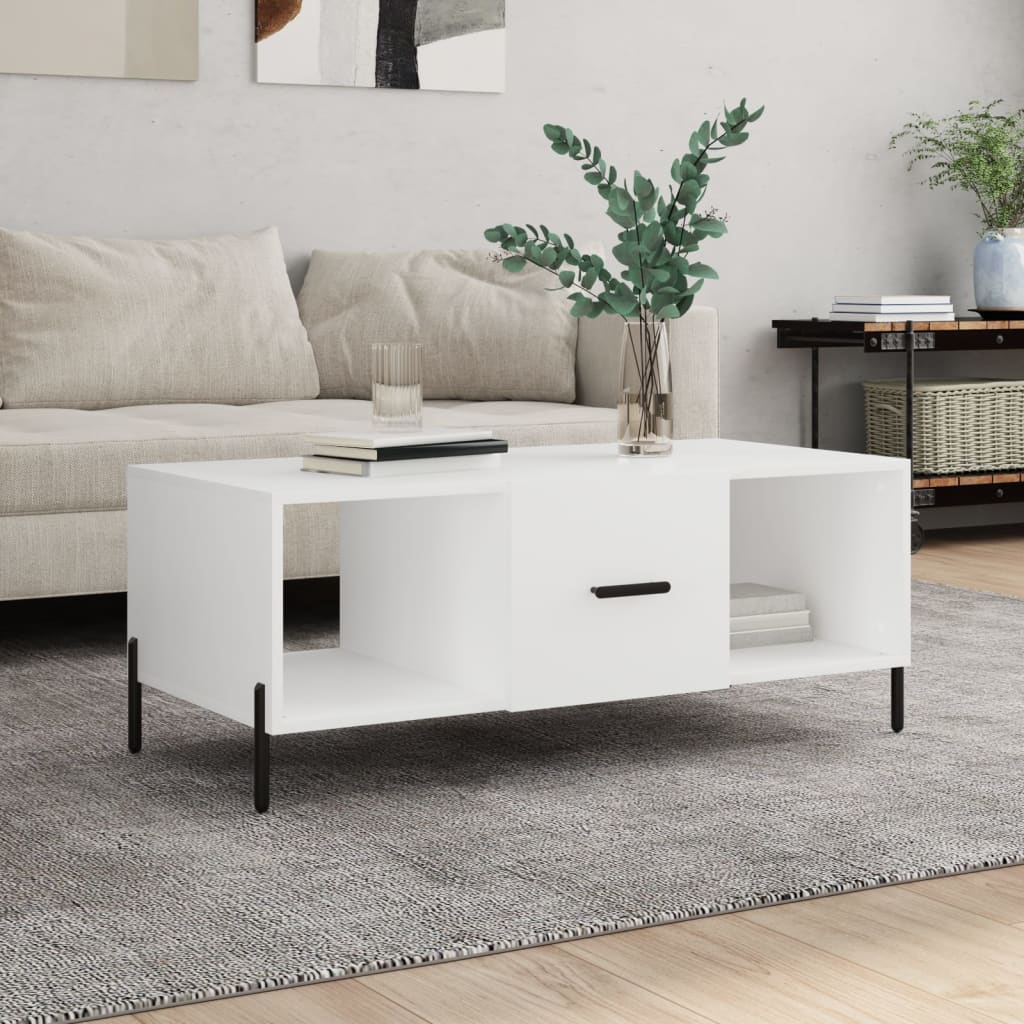 Salontafel 102X50X40 Cm Bewerkt Hout